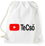 printfashion TeCső - Sportzsák, Tornazsák - Fehér (4078275)
