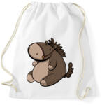 printfashion Plüss ló - Sportzsák, Tornazsák - Fehér (13574329)