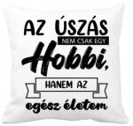 printfashion Az úszás nem csak egy hobbi - Párnahuzat, Díszpárnahuzat - Fehér (7157815)