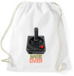 printfashion GAME OVER 2 - Sportzsák, Tornazsák - Fehér (10447795)