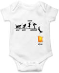printfashion Sör hét - Baba Body - Fehér (12414790)
