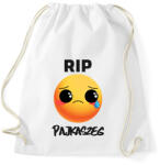 printfashion RIP Pajkaszeg - Sportzsák, Tornazsák - Fehér (9853265)