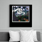 printfashion scary night - Vászonkép - Fekete (14461880)