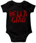 printfashion Bella ciao graffiti piros - Baba Body - Fekete (4310741)