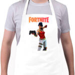 printfashion Scarlet Defender Fortnite - Kötény - Fehér (4910694)
