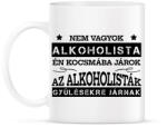 printfashion Én kocsmába járok - Bögre - Fehér (9461936)