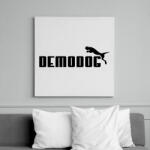 printfashion Demodog - Vászonkép - Fehér (6628099)