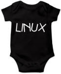 printfashion Linux rendszer - Baba Body - Fekete (3532856)