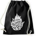 printfashion Walk through the fire - Sportzsák, Tornazsák - Fekete (16390222)