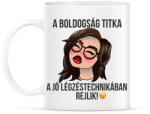 printfashion a boldogság titka - Bögre - Fehér (2081290)