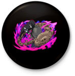 printfashion Orochimaru - Kitűző, hűtőmágnes - Fekete (7209398)