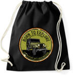 printfashion Terepjáró - Sportzsák, Tornazsák - Fekete (14228066)