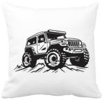 printfashion offroad - Párnahuzat, Díszpárnahuzat - Fehér (13788484)