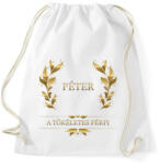 printfashion Péter - Sportzsák, Tornazsák - Fehér (2816378)