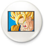 printfashion Dragon ball karakterek3 - Kitűző, hűtőmágnes - Fehér (12591155)