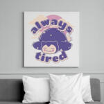 printfashion Snorlax always tired - Vászonkép - Fehér (16445969)