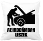 printfashion Autószerelő iroda - Párnahuzat, Díszpárnahuzat - Fehér (13775670)