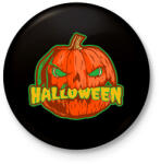 printfashion Halloween tök - Kitűző, hűtőmágnes - Fekete (9529836)