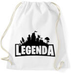 printfashion Legenda - Fortnite Style (Fekete) - Sportzsák, Tornazsák - Fehér (1546469)