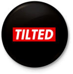 printfashion PUBG TILTED - Kitűző, hűtőmágnes - Fekete (3094279)