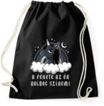 printfashion A fekete az én boldog színem! - Sportzsák, Tornazsák - Fekete (16822254)