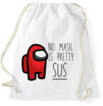 printfashion Among us - no mask - Sportzsák, Tornazsák - Fehér (4119674)
