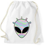 printfashion Alien - Sportzsák, Tornazsák - Fehér (8749424)