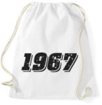 printfashion 1967 - Sportzsák, Tornazsák - Fehér (6175673)