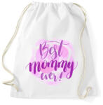 printfashion Legjobb Anyuka - Sportzsák, Tornazsák - Fehér (402929)