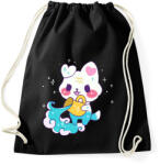 printfashion Horoszkóp-VÍZÖNTŐ - Sportzsák, Tornazsák - Fekete (12712359)