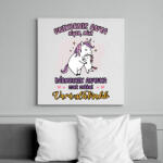 printfashion Varázslatos anyuka - Vászonkép - Fehér (13763193)