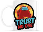 printfashion Among us trust no one - Bögre - Fehér (4189421)