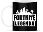 printfashion Fortnite Legenda - Fehér - Bögre - Fekete (1545189)