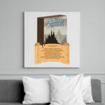 printfashion Trónok harca társasjáték - Vászonkép - Fehér (15489591)