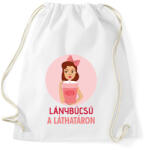 printfashion Lánybúcsú a láthatáron - Sportzsák, Tornazsák - Fehér (6208724)
