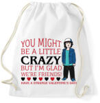 printfashion Strange valentine - Dustin - Sportzsák, Tornazsák - Fehér (11699466)