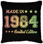 printfashion 1984 - Párnahuzat, Díszpárnahuzat - Fekete (6169959)