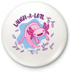 printfashion Laugh-a-lotl - Kitűző, hűtőmágnes - Fehér (10876713)