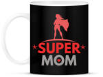 printfashion supermom2 - Bögre - Fekete (4753486)
