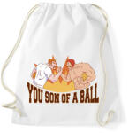 printfashion Labdajátékos - Sportzsák, Tornazsák - Fehér (12657925)