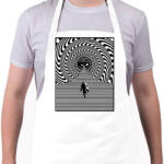 printfashion Illúzió - Kötény - Fehér (13470656)