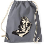 printfashion DJ - Sportzsák, Tornazsák - Grafitszürke (43639)