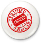 printfashion png_certified_52728 - Kitűző, hűtőmágnes - Fehér (15787595)