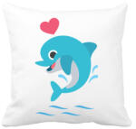printfashion Baby Delfin - Párnahuzat, Díszpárnahuzat - Fehér (2353268)