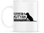 printfashion Szeresd a kutyám - Bögre - Fehér (1919624)