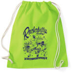 printfashion Rockabilly baby - Sportzsák, Tornazsák - Limezöld (194652)
