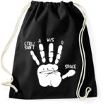 printfashion Játékos kéz - Sportzsák, Tornazsák - Fekete (1276534)