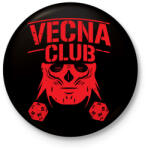 printfashion Vecna Club DND - Kitűző, hűtőmágnes - Fekete (7477324)