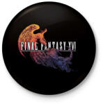 printfashion Final Fantasy XVI. - Kitűző, hűtőmágnes - Fekete (15797054)