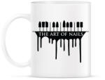 printfashion The art of nails - Bögre - Fehér (790085)